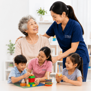 Advanced Certificate in Professional Caregiving (Elderly, Autism & Child Care) — course in Malaysia at Edusphere Academy